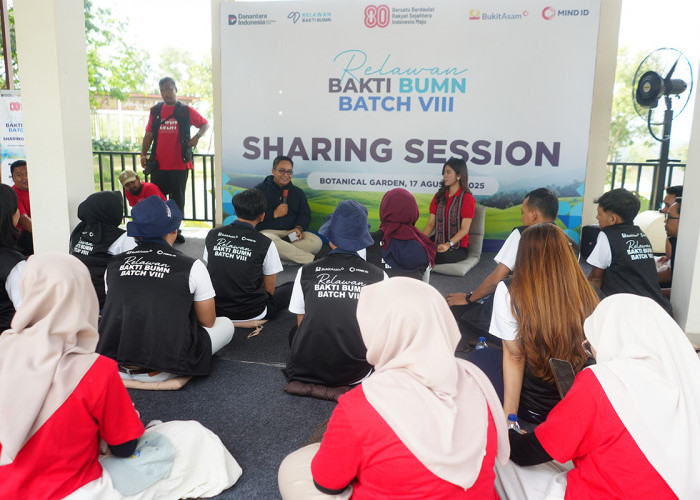 Rayakan Kemerdekaan, Bukit Asam dan Relawan Bakti BUMN Kobarkan Semangat Bangun Negeri di HUT RI ke-80