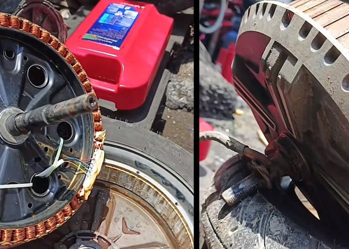 Motor Listrik Apakah Aman di Jalan Berlubang? Ternyata Tantangannya Ada Pada Ban Jangan Kurang Angin?