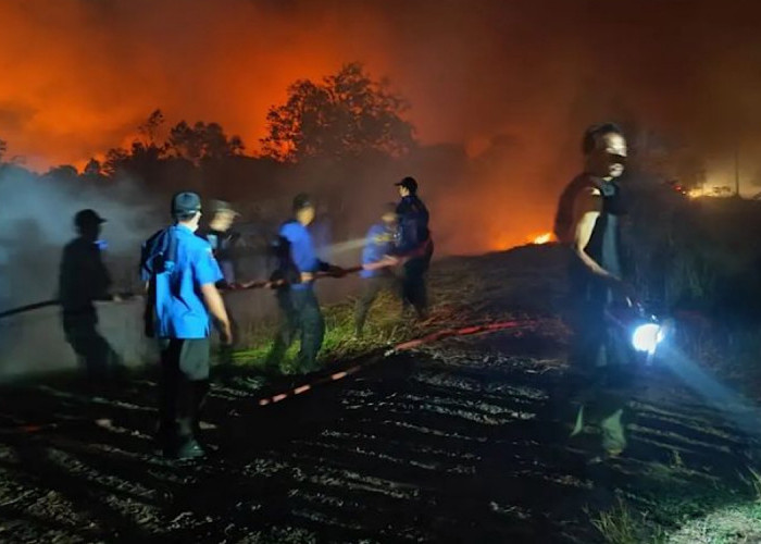Indralaya Masuk Pencemaran Udara Kritis, Asap Kebakaran Lahan Makin Parah, Ratusan Santri Ponpes Dipulangkan  