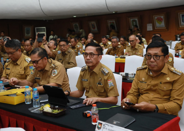 Bahas Isu Nasional Bersama Menteri, Ratu Dewa Ikuti Rapat Koordinasi PJ Kepala Daerah se Indonesia