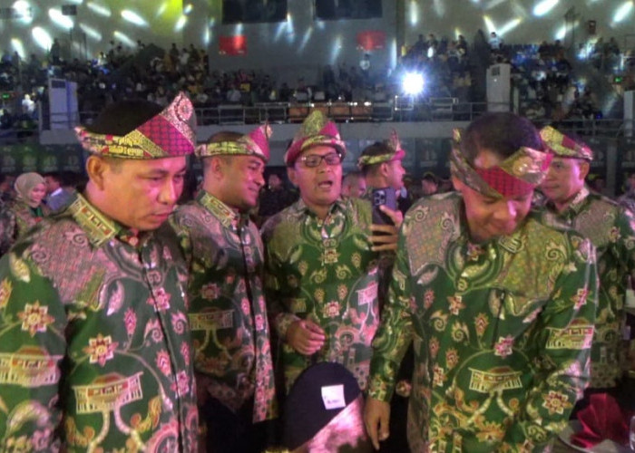 4 Pimpinan DPRD Kota Palembang Hadiri Acara Apeksi di PSCC 