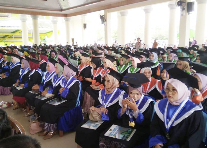 264 Mahasiswa IAIQ Al-Ittifaqiah Indralaya Ogan Ilir Diwisuda