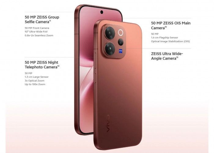 Ponsel Terbaru 2026: Vivo V70 Elite Hadirkan Keunggulan Fotografi Berkat Kamera ZEISS Dibalut Fitur OIS