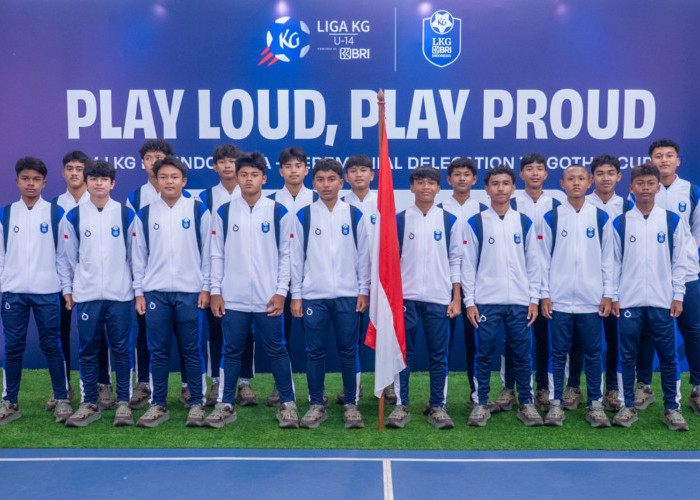 BRI dan Liga Kompas Memberangkatkan Tim LKG BRI Indonesia untuk Berkompetisi di Gothia Cup 2025