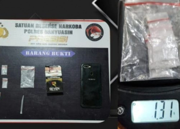 Polisi Bekuk Pengedar Sabu di Penginapan Talang Kelapa Banyuasin