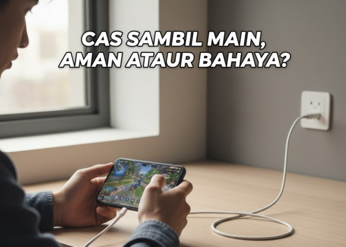 Cas HP Sambil Main Itu Aman? Begini Aturan yang Lebih Selamat