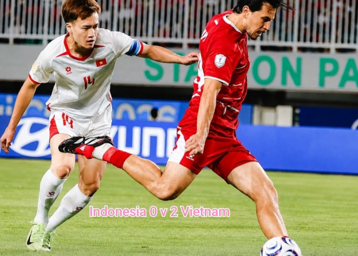 Babak Pertama Bikin Syok! Timnas Indonesia Digilas Vietnam 0-2 di Pakansari, Garuda Kali Ini Sulit Berkembang