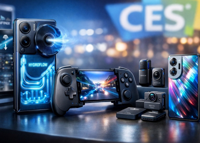 Infinix Hadirkan Konsep Smartphone dengan Pendingin Cair Aktif dan Desain Dinamis