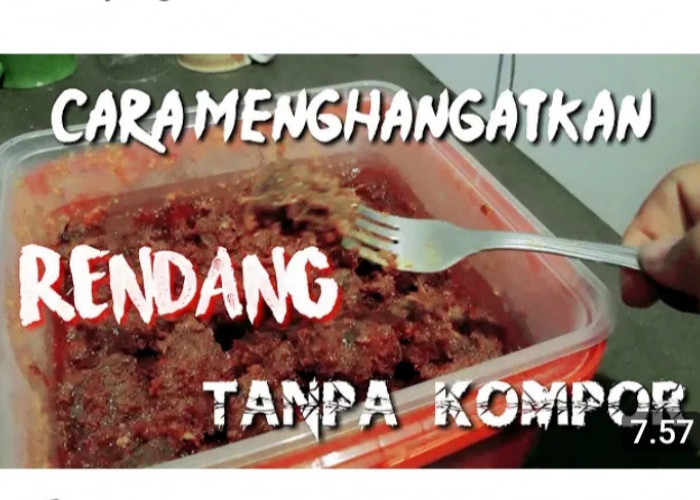Begini Trik Panaskan Rendang Lebaran yang Sudah Dingin, Ketika Di Rumah Gas Habis 