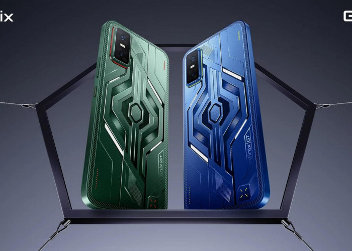 Infinix GT 30 Pro Disupport Kapasitas Baterai Besar dengan Desain Futuristik 