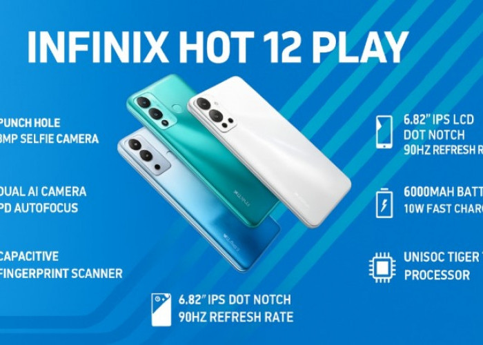 Infinix Hot 12 Play, Sang Raja Baru Smartphone Gaming Murah 2025