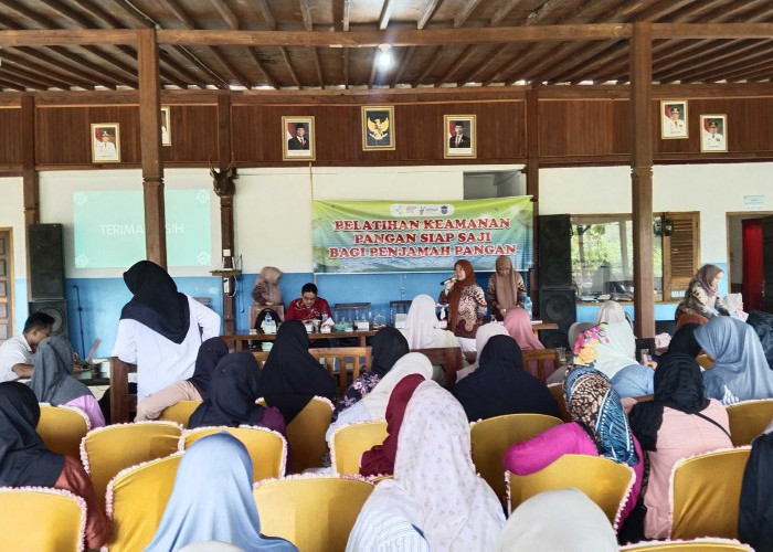 Relawan Penjamah Makanan Dapur MBG Tanjung Baru Petai 2 Ogan Ilir Ikuti Pelatihan Keamanan Pangan Siap Saji