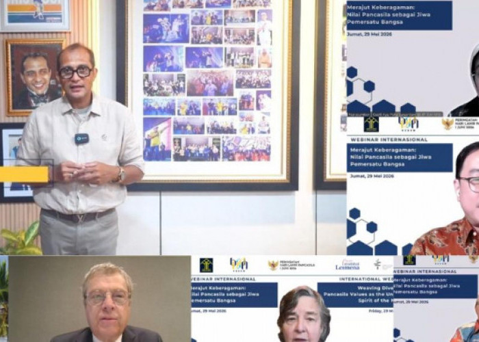 10 Ribu Peserta Ikuti Webinar Internasional, Wamenkum Tegaskan Pentingnya Pancasila