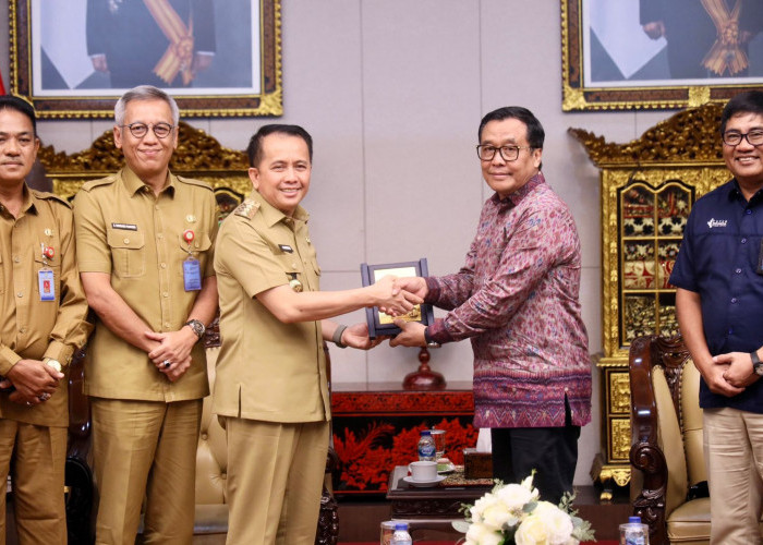 Pj Gubernur Agus Fatoni Perkuat Sinergi bersama Direktur Pupuk Indonesia Kembangkan Potensi Pertanian Sumsel