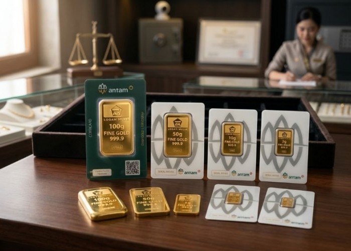 Harga Emas Antam Stabil Awal Juni 2026, Simak Harga Terbaru Semua Pecahan Hari Ini