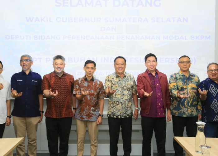 Sekali Lagi, Wagub Sumsel Cik Ujang Tegaskan Percepatan Pelabuhan Tanjung Carat Bersama Pelindi