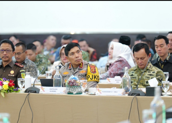 Kapolda Sumsel Hadiri Rakornas Karhutla, Perkuat Sinergi Cegah Kebakaran Lahan