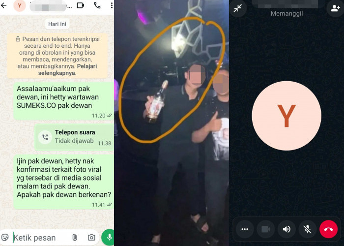 Viral di Medsos! Foto Diduga Oknum Anggota DPRD Ogan Ilir Sedang di Klub Malam dan Pamer Botol Miras