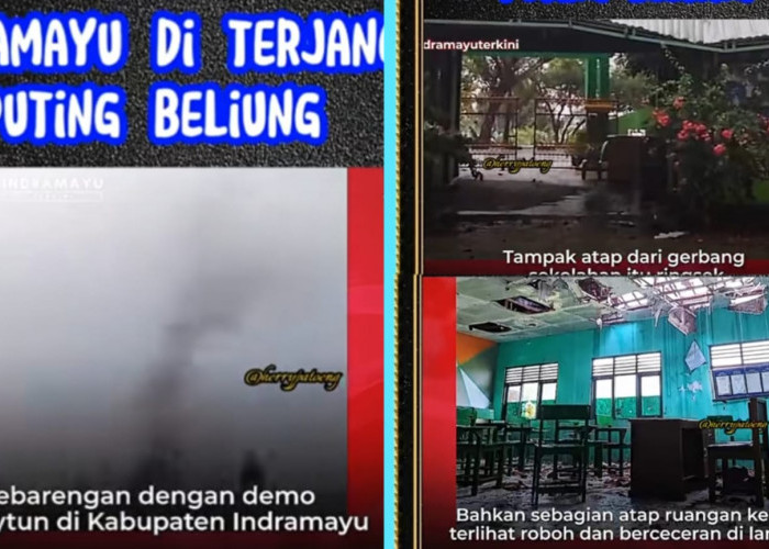 Netizen Sebut Puting Beliung di Indramayu Peringatan Allah untuk Ponpes Al Zaytun dan Panji Gumilang