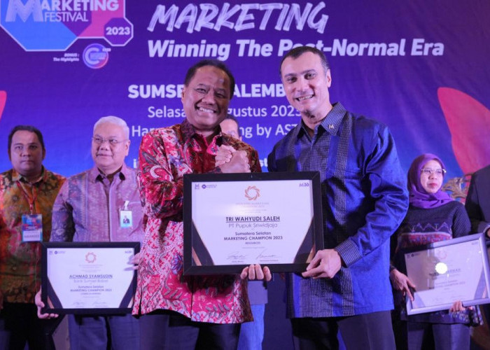 LAGI, PT Pusri Palembang dapat Penghargaan dari IMF Tahun 2023, Dirut Dinilai Sukses 