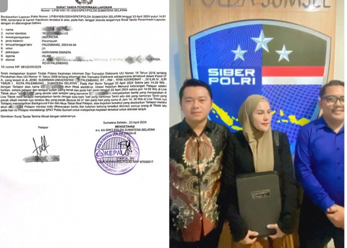 Difitnah di Medsos, Oknum Mahasiswi di Palembang Terancam Undang-Undang ITE