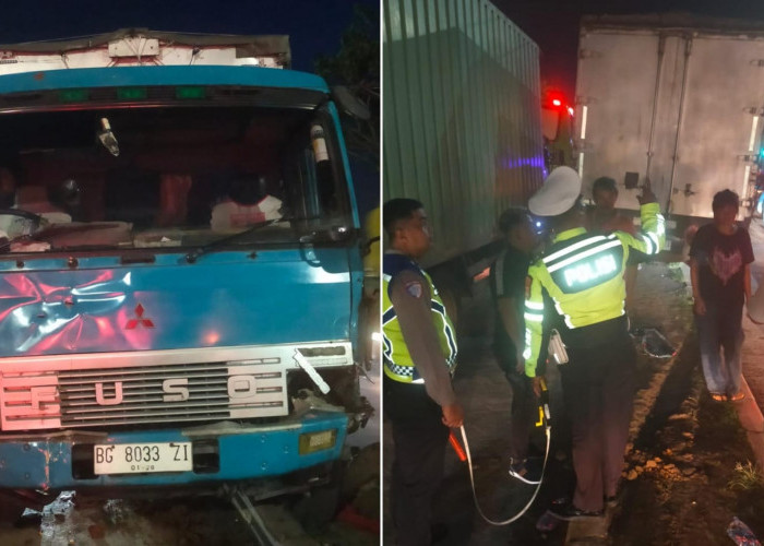 3 Mobil Plus 1 Motor Jadi Korban Kecelakaan Beruntun, Truk Fuso Rem Blong di Simpang Macan Lindungan