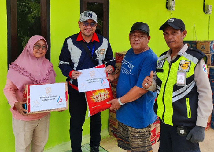 ANDAMAS Group Salurkan Bantuan kepada Korban Banjir Bandang di Kabupaten Lahat