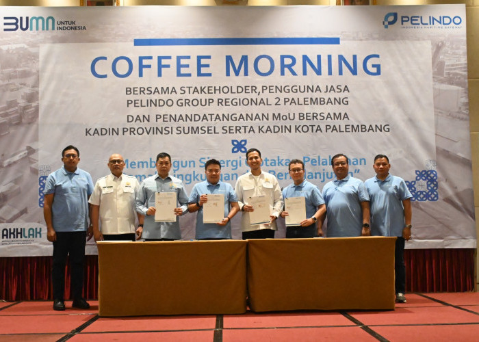 Sinergi untuk Masa Depan, Pelindo Palembang Gelar Coffee Morning dengan Fokus Pelabuhan Ramah Lingkungan