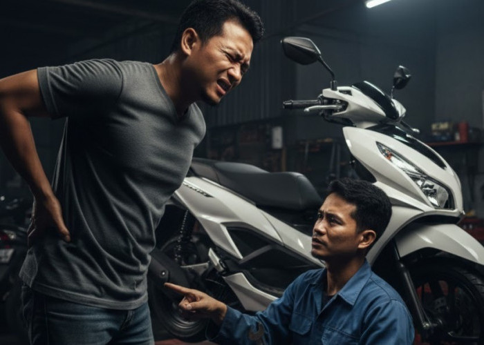 Baru 1.000 Km Sudah Jedug Ini Cara Mengatasi Sokbreker Belakang Motor Matik yang Terasa Keras