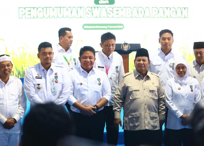 Awali Tahun 2026: Gubernur Sumsel Herman Deru Terima Penghargaan Presiden RI atas Kontribusi Swasembada Pangan