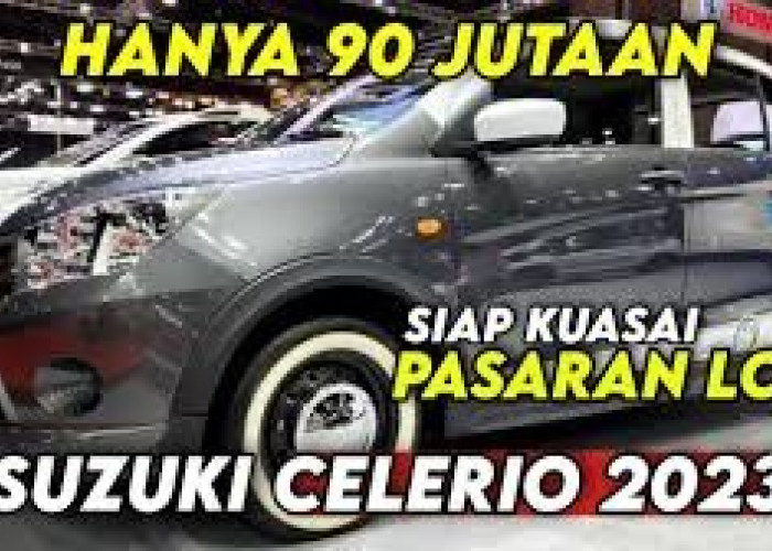 Trendy dan Modern! Suzuki Celerio Hadir Untuk Anak Muda, Harga Cuma Rp97 Jutaan