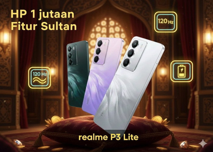 Siapa Sangka HP 1 Jutaan Bisa Kayak Gini? Realme P3 Lite Bikin Penasaran!