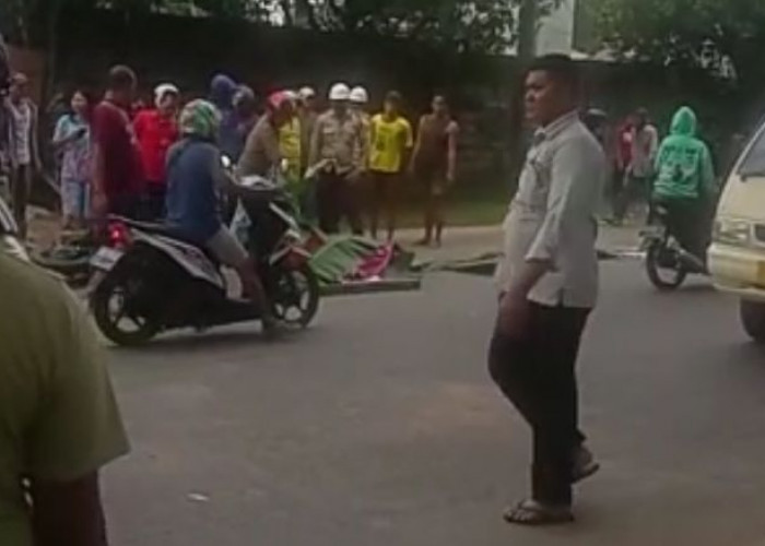Tabrak Truk Pengangkut CPO, Pegawai Honorer Dishub Kota Palembang Tewas di Lokasi Kejadian