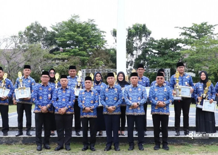 Pimpin Apel Gabungan, Wabup Ogan Ilir Tekankan Disiplin ASN dan Pelayanan Publik