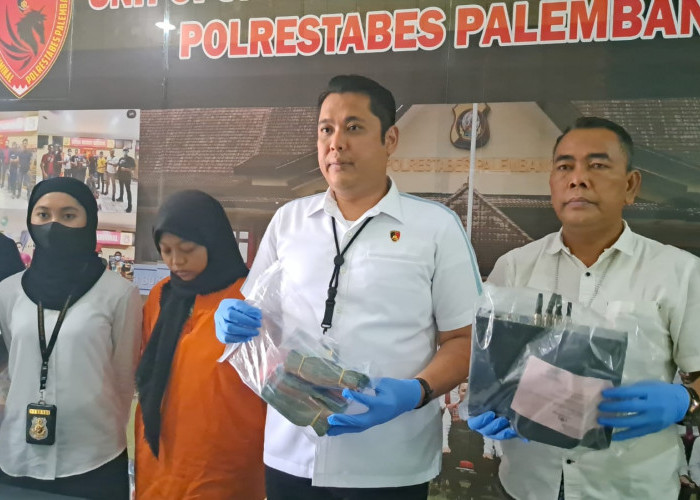 Pelaku Pembobol Brankas Minimarket di Jalan Panca Usaha Palembang Ternyata Karyawati Sendiri