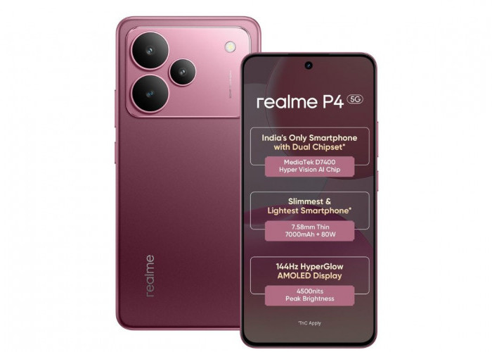 Harga Realme P4 5G Terbaru: Pilihan HP Modern, Ramping dan Hemat di Desember 2025