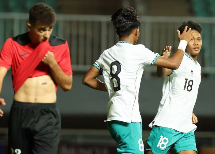 Hasil Kualifikasi Piala Asia U-17 2023: Kalahkan Palestina, Timnas U-17 Indonesia Kembali ke Puncak Klasemen
