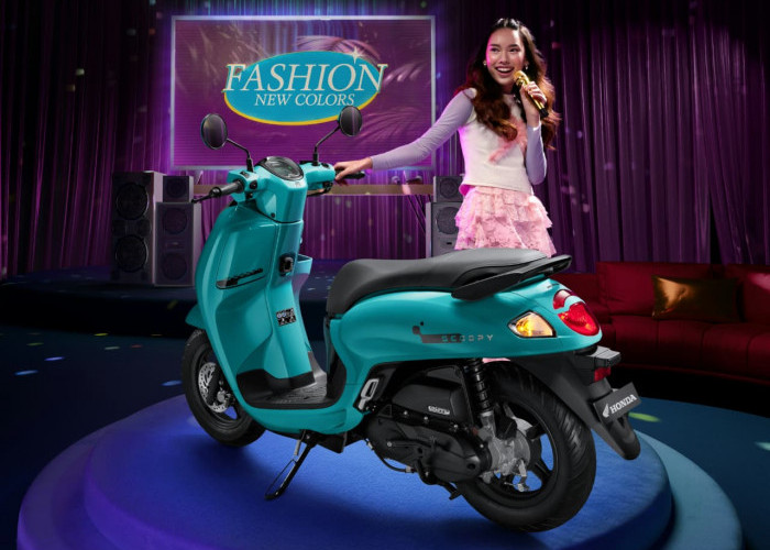 Siap Jadi Trendsetter Baru, Skutik Retro New Honda Scoopy Kini Makin Stylish