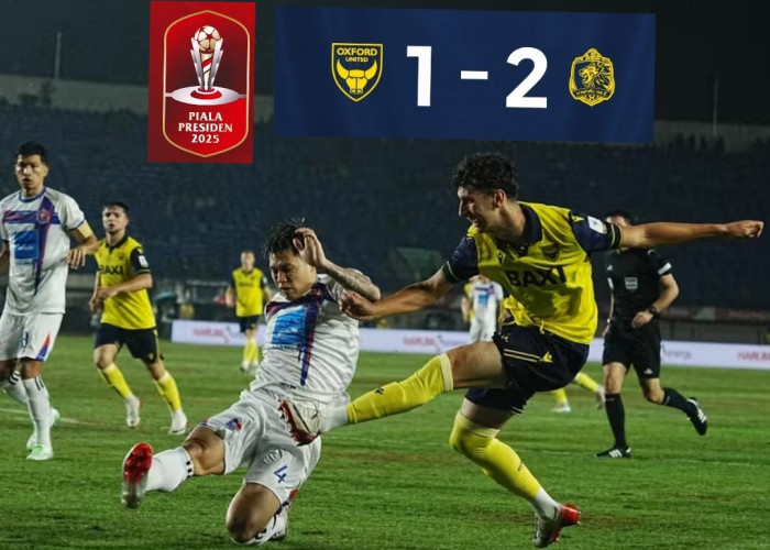 Dramatis, Oxford United Kalah dari Port FC di Final Piala Presiden 2025