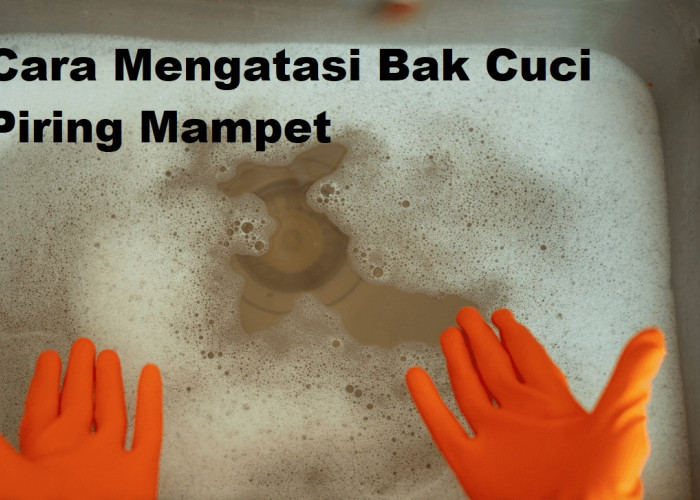 Cara Mengatasi Saluran Air Bak Cuci Piring yang Tersumbat Lemak Tanpa Panggil Tukang