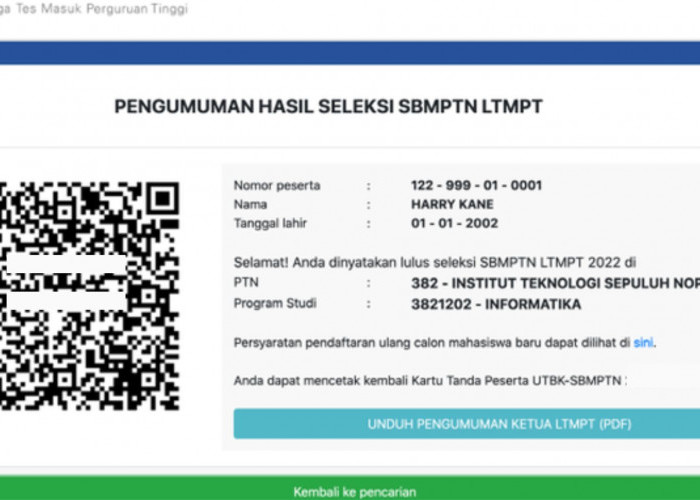 Ini Link Resmi Pengumuman Nilai UTBK SNBT 2025: Cara Cek dan Unduh Sertifikatnya!