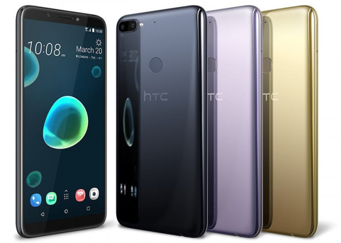 HTC Desire 12 Plus Pilihan Cerdas Ponsel Entry-Level, Desain Bezel-Less dengan Kamera Ganda 