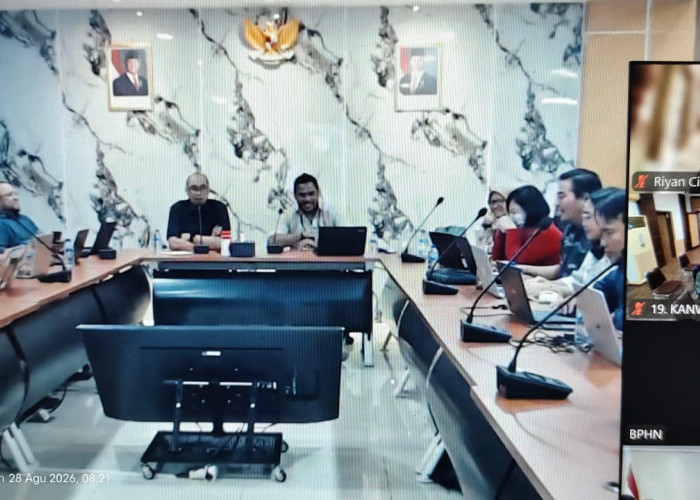 Evaluasi Penilaian IRH 2026, Kanwil Kemenkum Sumsel Perkuat Pendampingan Pemda