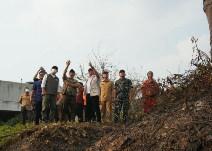 Menhut dan BNPB Tinjau Karhutla di OKI, Sinergi Penanganan Diperkuat