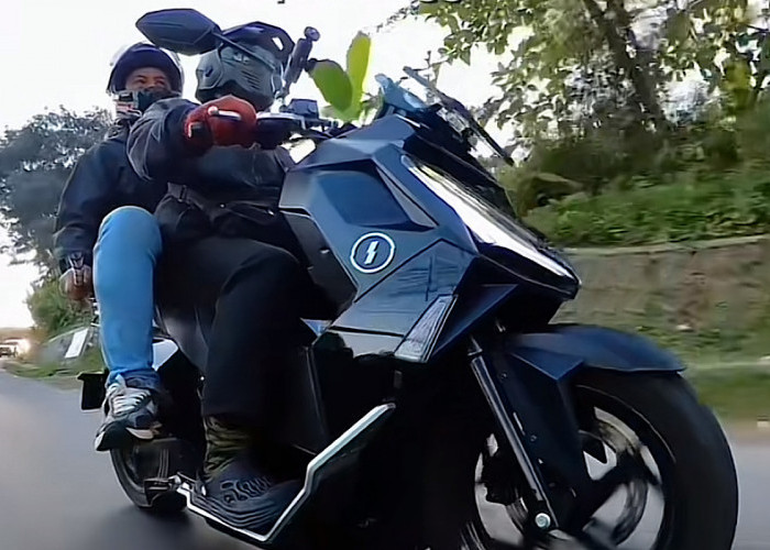 Tes Molis Alva Cervo Boncengan Bandung-Sukabumi, Ternyata Ngecas 100 Persen Hanya Rp6000 Bahkan Gratis