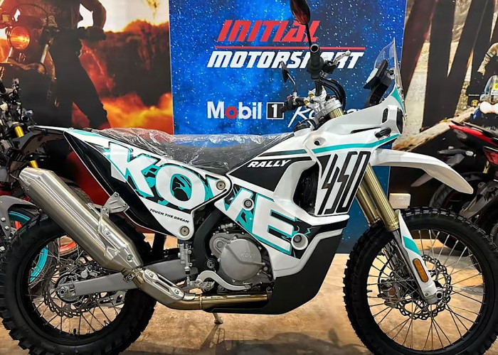 Tangki Bensinnya Sampai Ada Tiga, Kove 450 Rally Cocok Buat Warung Jual Minyak Eceran 