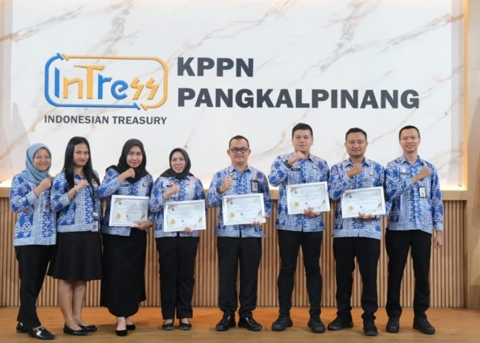 Lima Penghargaan IKPA Diraih Kanwil Kemenkum Babel atas Kinerja Anggaran