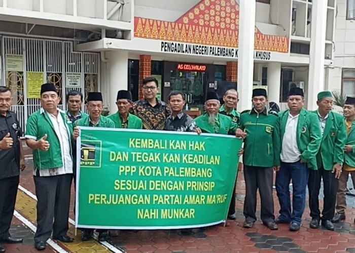 Kecewa, 13 Ketua PAC PPP se-Palembang Layangkan Gugatan ke Pengadilan Negeri 