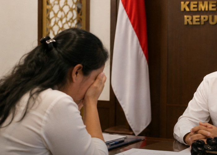 Sambil Menangis, Seorang Ibu Sampaikan Aduan Dugaan Pelanggaran Notaris kepada Menteri Hukum