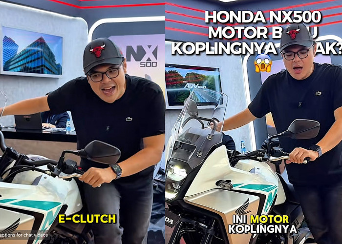 Honda NX500 Successor CB500X yang Koplingnya Sudah e-Clutch, Transmisi Manual Dibantu Elektronik?